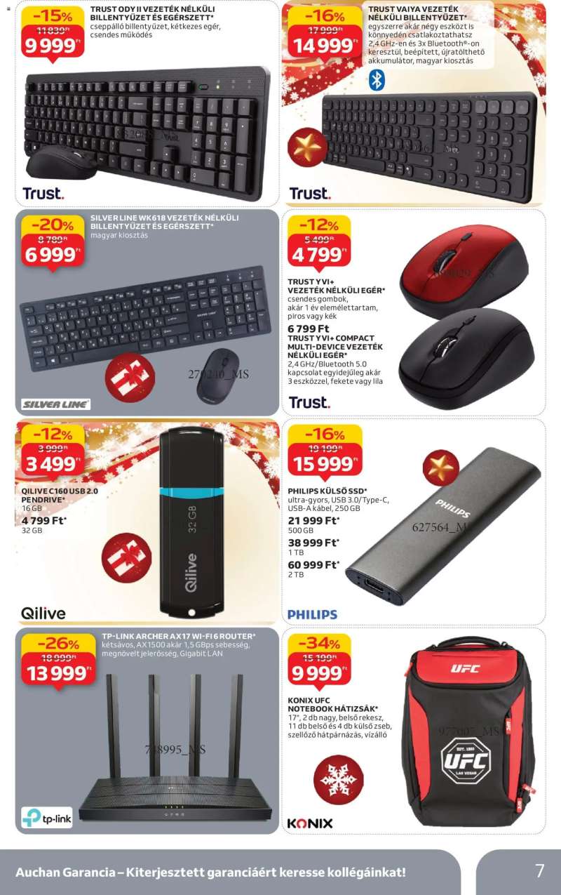 Auchan Elektronikai ajánlataink 7 oldal