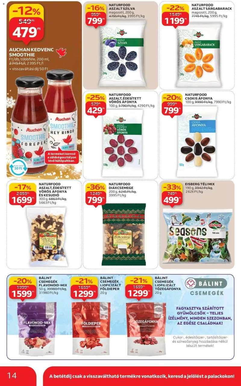 Auchan Auchan újság érvényessége 12.10.-ig 14 oldal