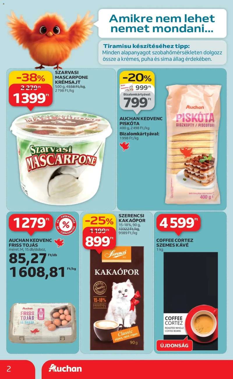 Auchan Auchan újság érvényessége 12.10.-ig 2 oldal