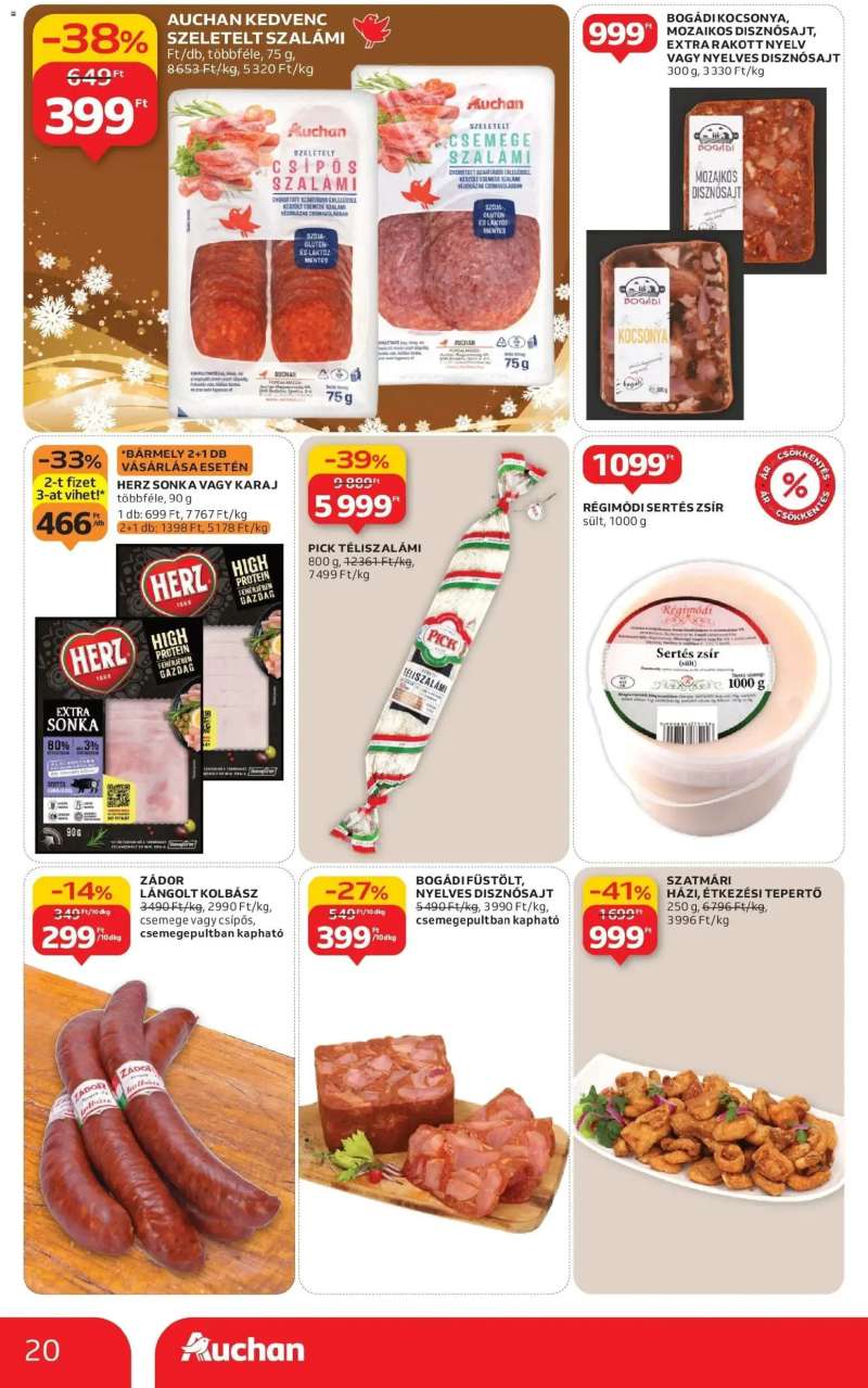 Auchan Auchan újság érvényessége 12.10.-ig 20 oldal