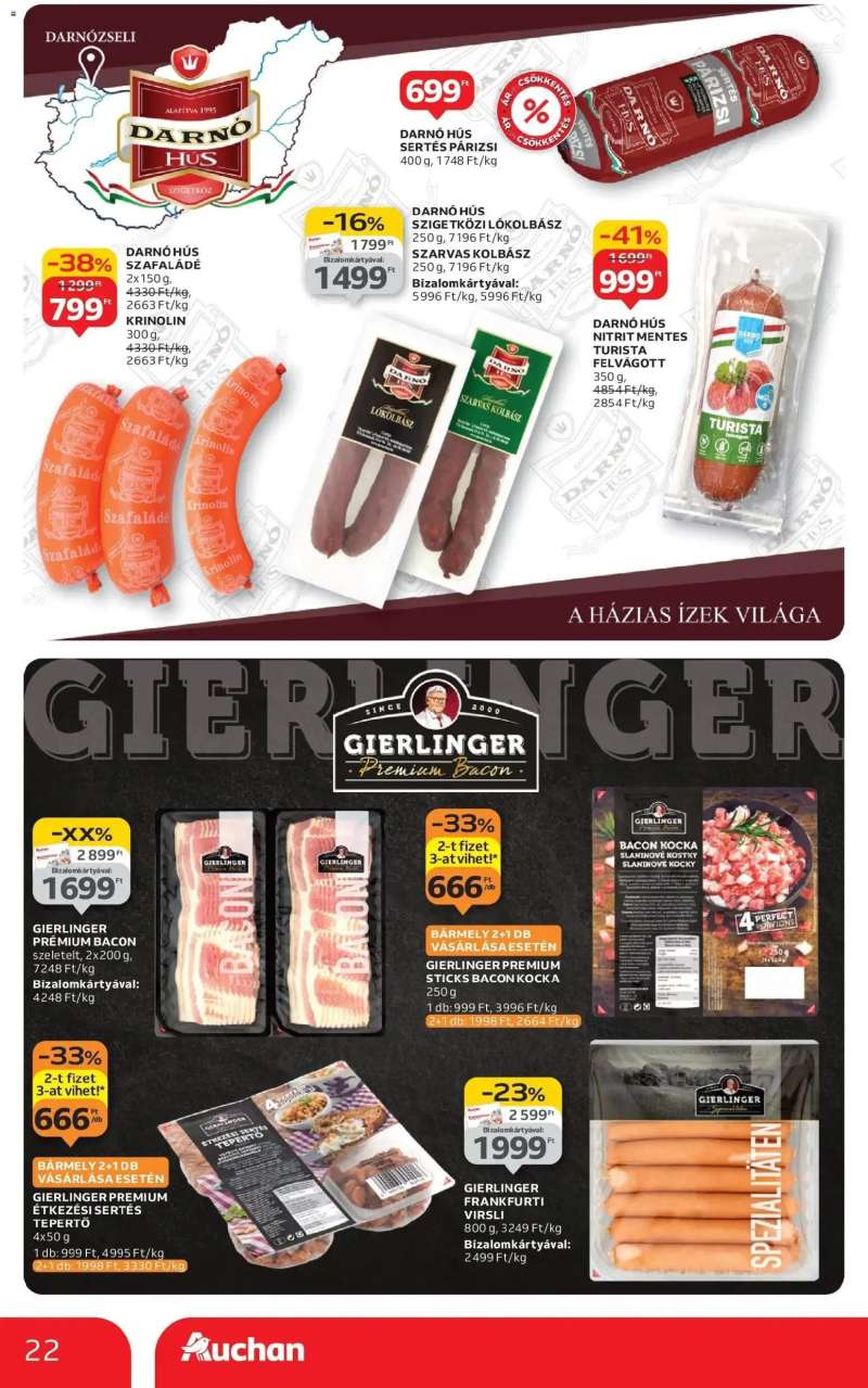 Auchan Auchan újság érvényessége 12.10.-ig 22 oldal