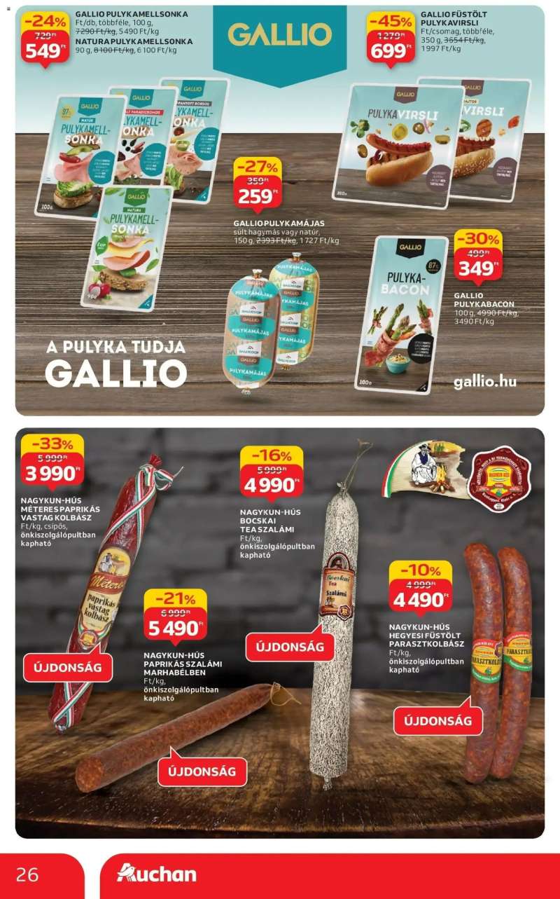 Auchan Auchan újság érvényessége 12.10.-ig 26 oldal