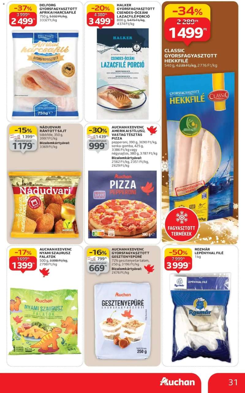 Auchan Auchan újság érvényessége 12.10.-ig 31 oldal