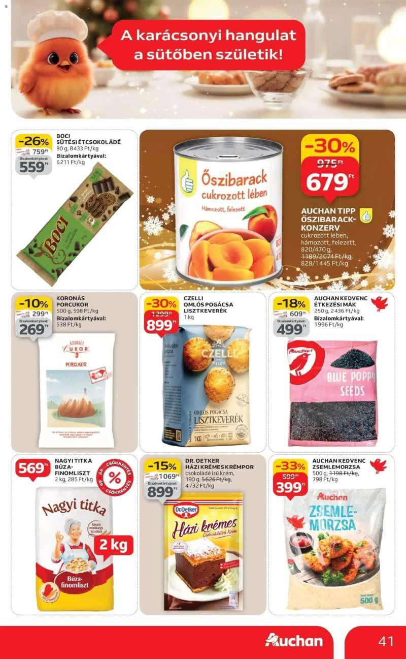 Auchan Auchan újság érvényessége 12.10.-ig 41 oldal