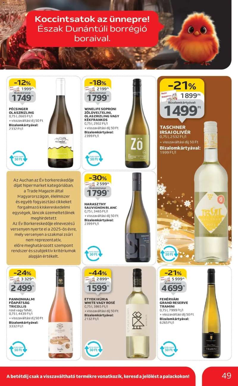 Auchan Auchan újság érvényessége 12.10.-ig 49 oldal