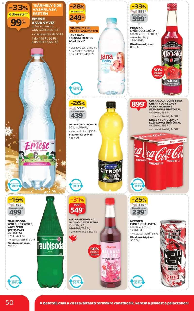 Auchan Auchan újság érvényessége 12.10.-ig 50 oldal