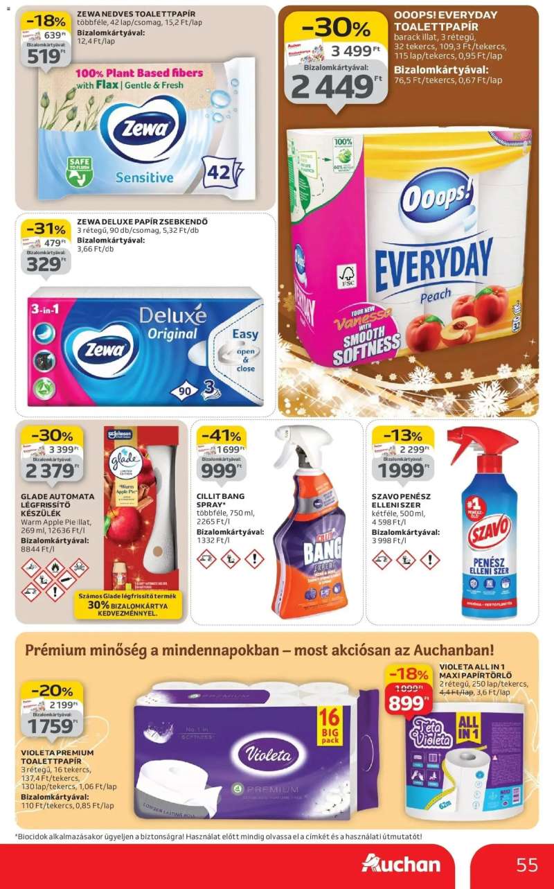 Auchan Auchan újság érvényessége 12.10.-ig 55 oldal