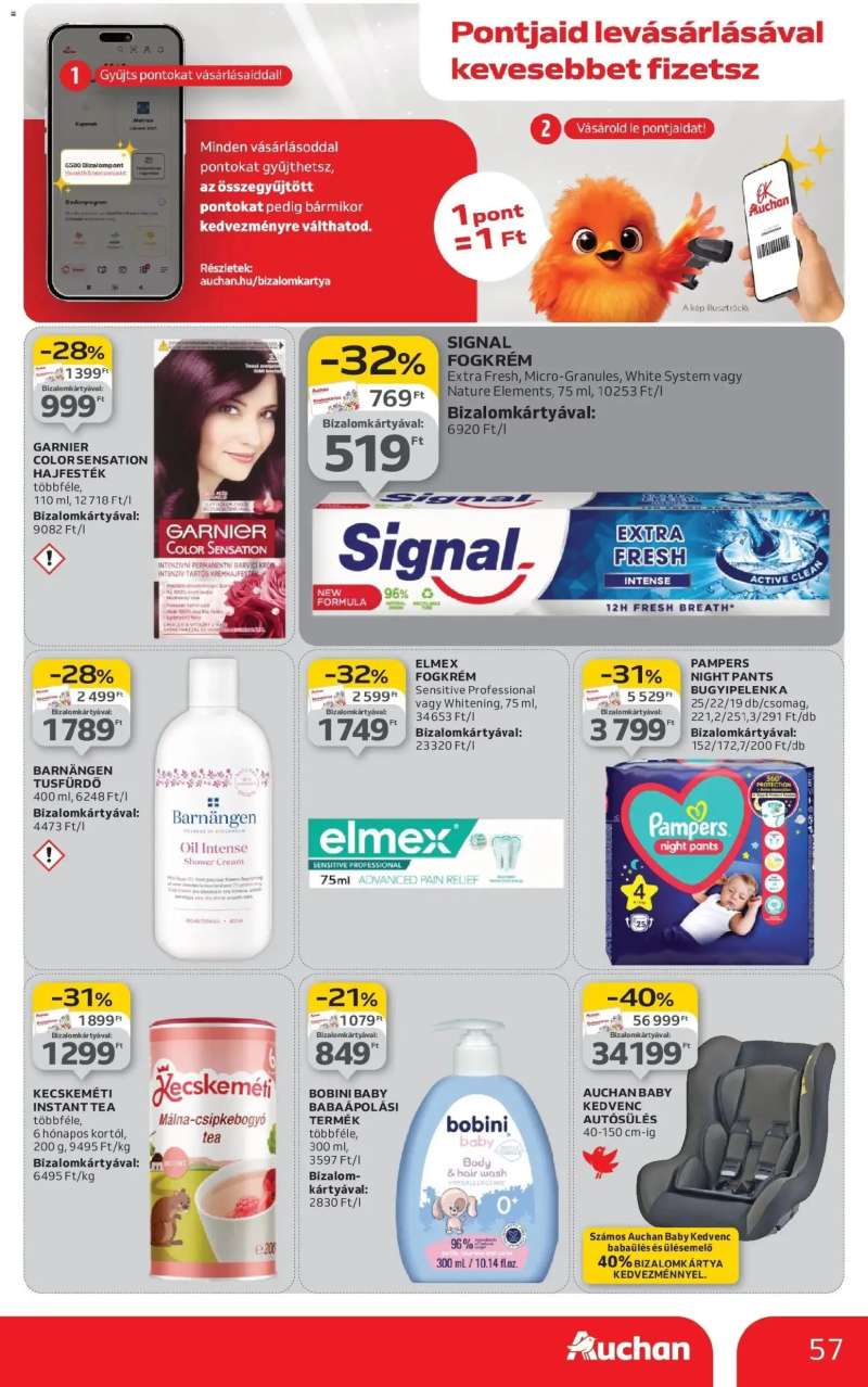 Auchan Auchan újság érvényessége 12.10.-ig 57 oldal