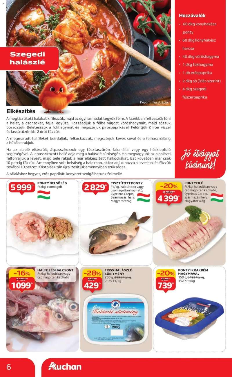 Auchan Auchan újság érvényessége 12.10.-ig 6 oldal