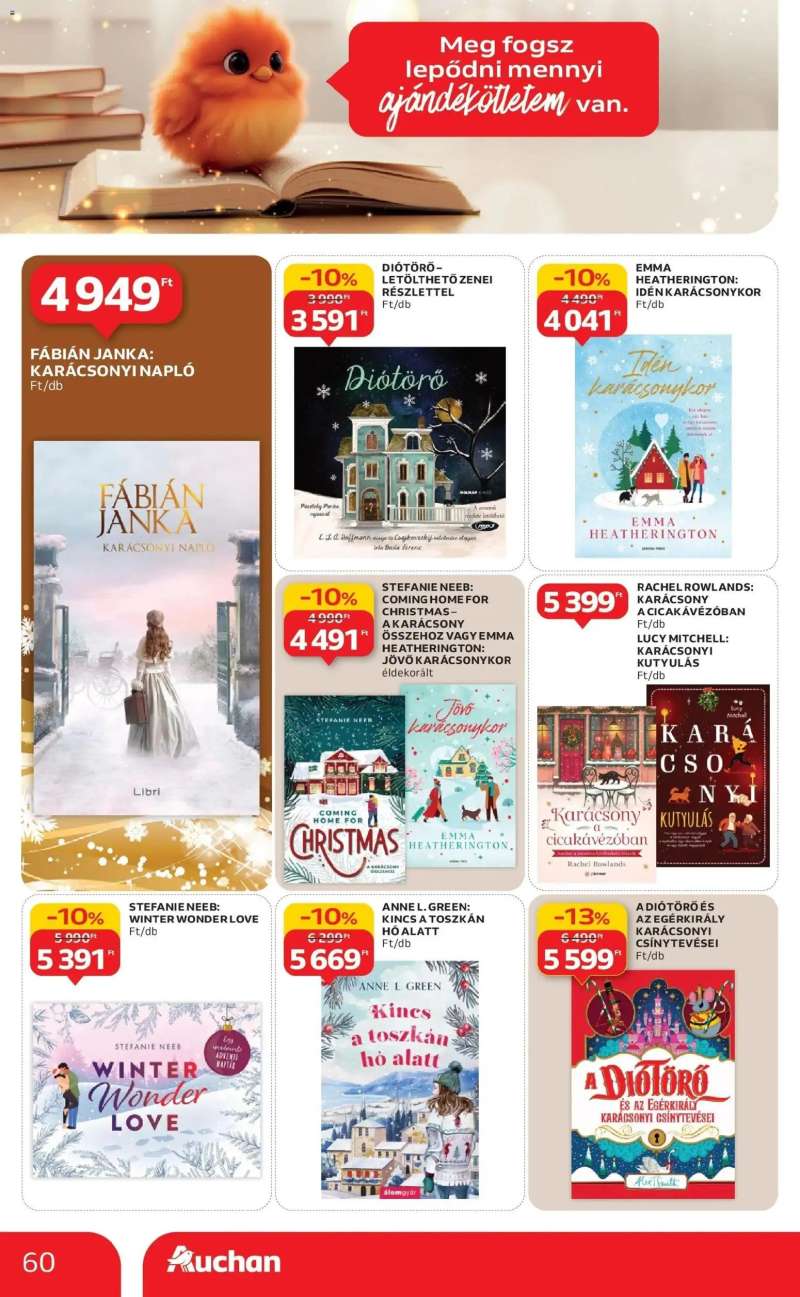 Auchan Auchan újság érvényessége 12.10.-ig 60 oldal