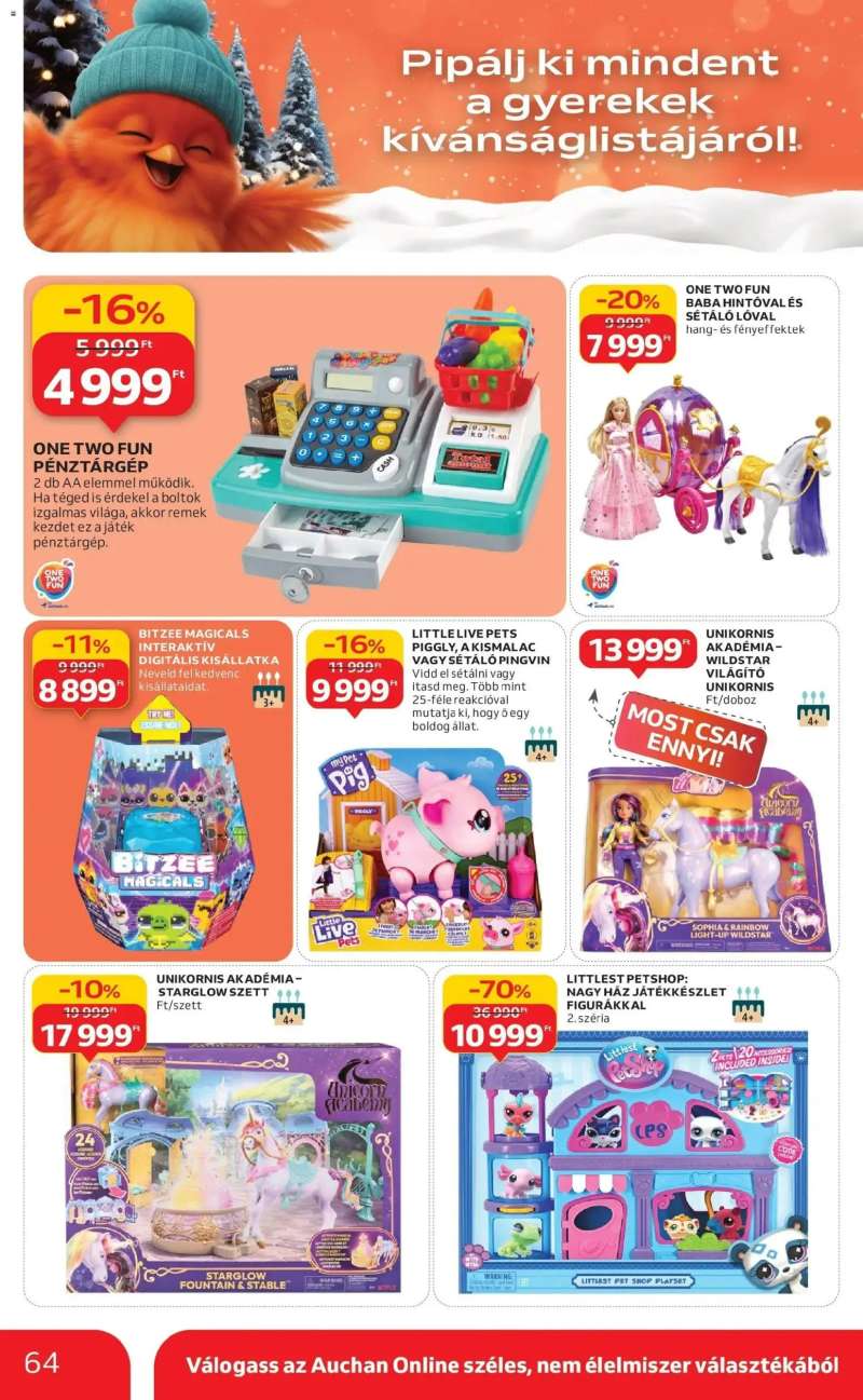 Auchan Auchan újság érvényessége 12.10.-ig 64 oldal