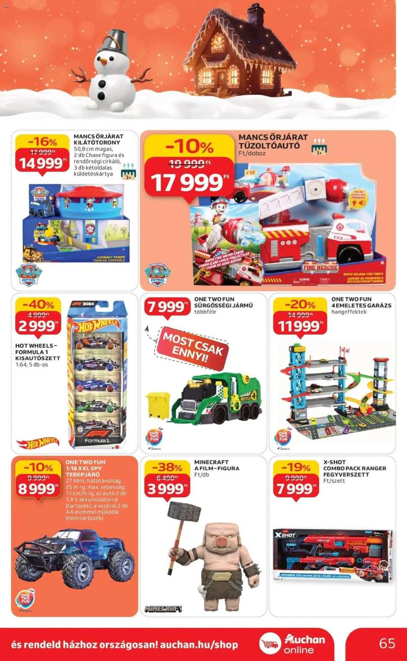 Auchan Auchan újság érvényessége 12.10.-ig 65 oldal