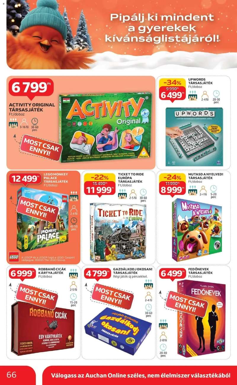 Auchan Auchan újság érvényessége 12.10.-ig 66 oldal