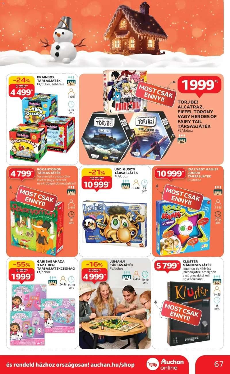 Auchan Auchan újság érvényessége 12.10.-ig 67 oldal