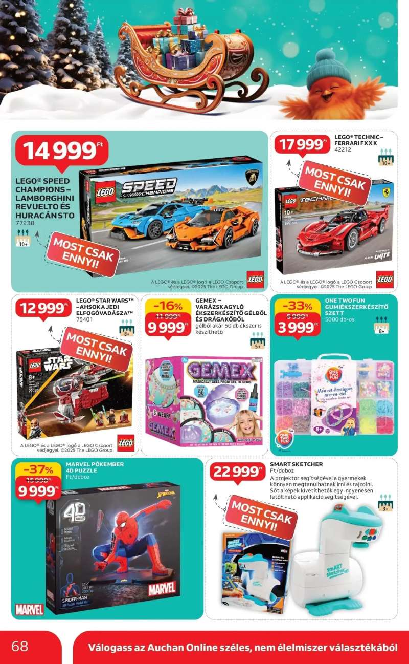 Auchan Auchan újság érvényessége 12.10.-ig 68 oldal