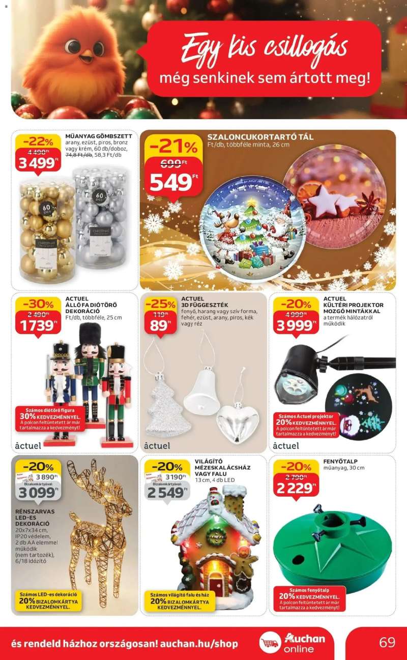 Auchan Auchan újság érvényessége 12.10.-ig 69 oldal