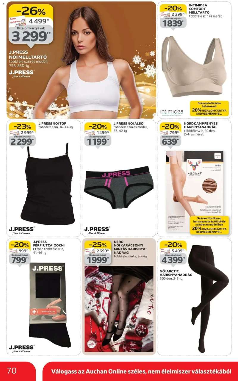 Auchan Auchan újság érvényessége 12.10.-ig 70 oldal