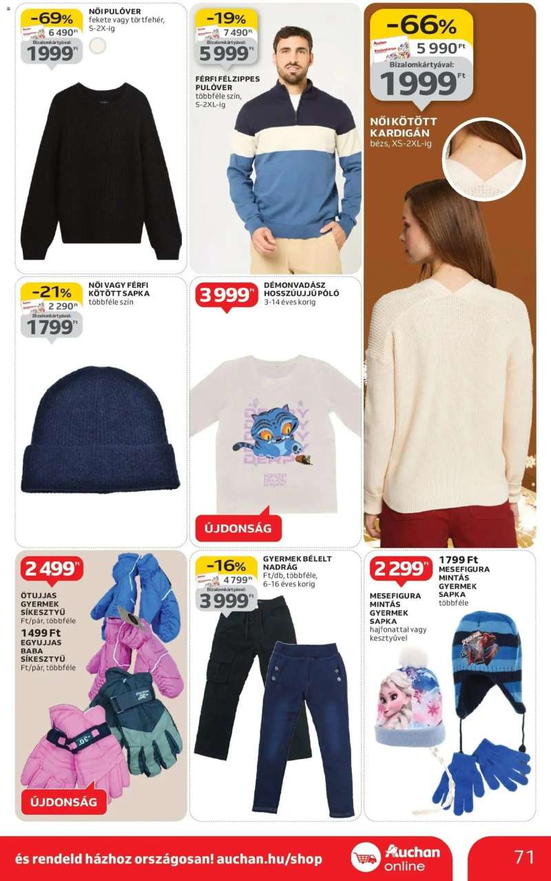 Auchan Auchan újság érvényessége 12.10.-ig 71 oldal