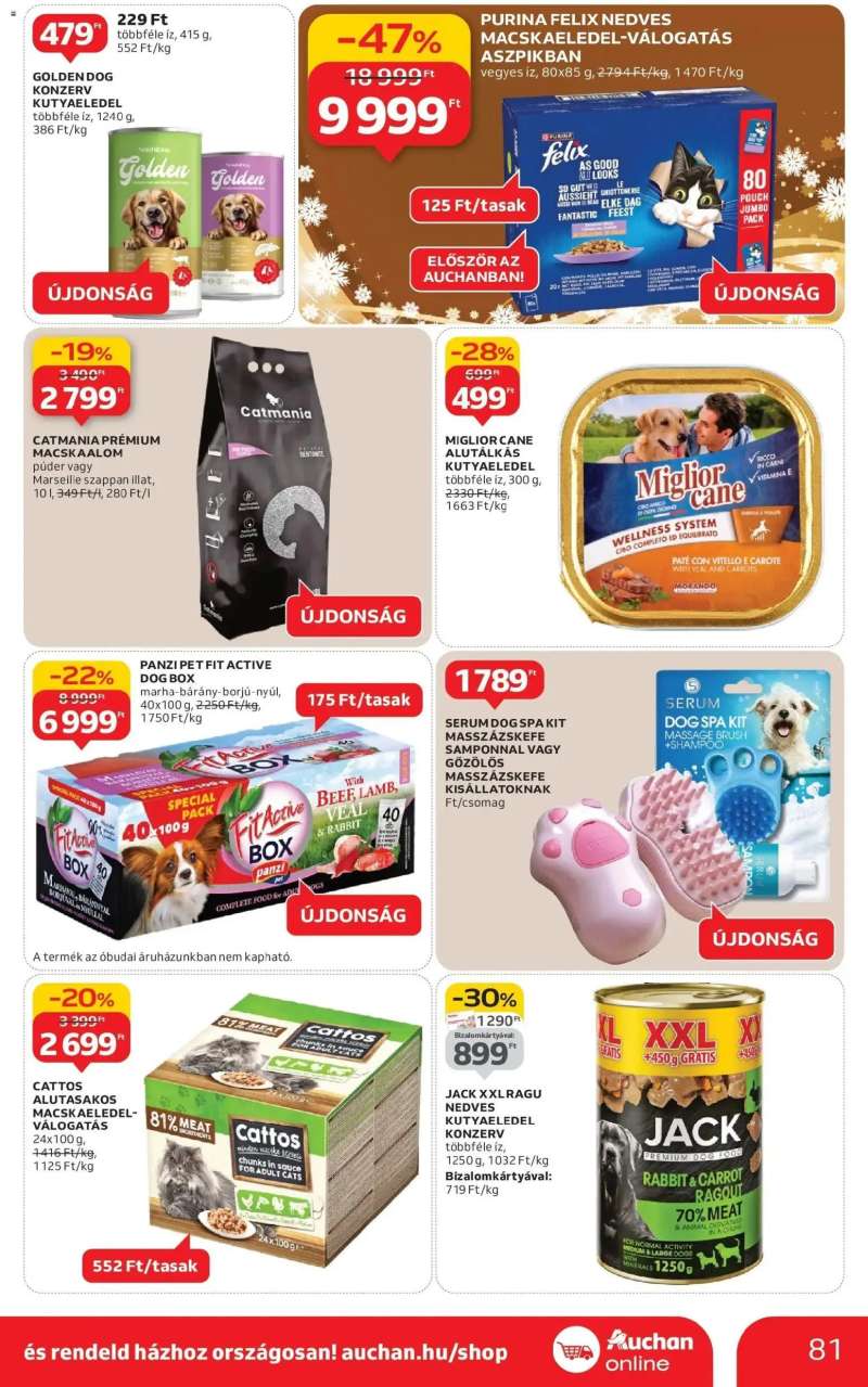 Auchan Auchan újság érvényessége 12.10.-ig 81 oldal