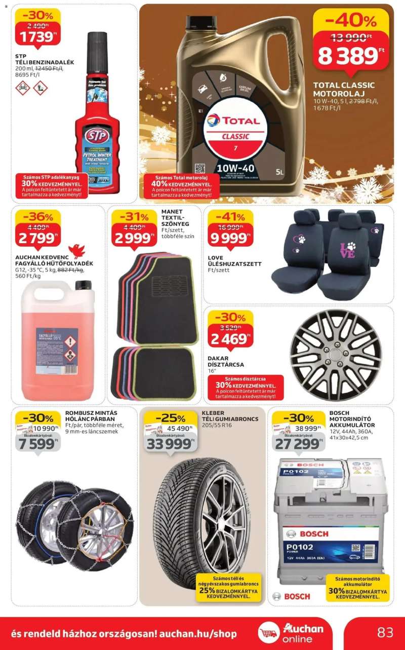 Auchan Auchan újság érvényessége 12.10.-ig 83 oldal