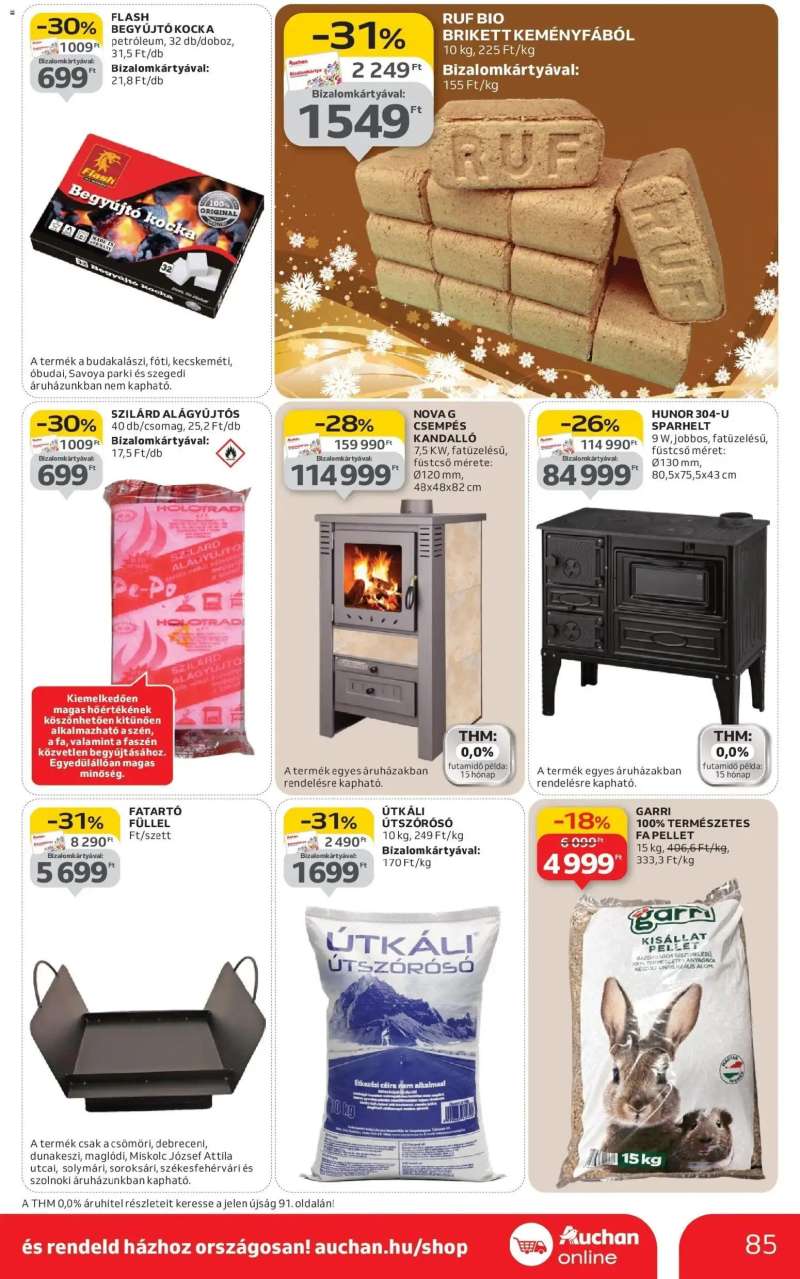 Auchan Auchan újság érvényessége 12.10.-ig 85 oldal