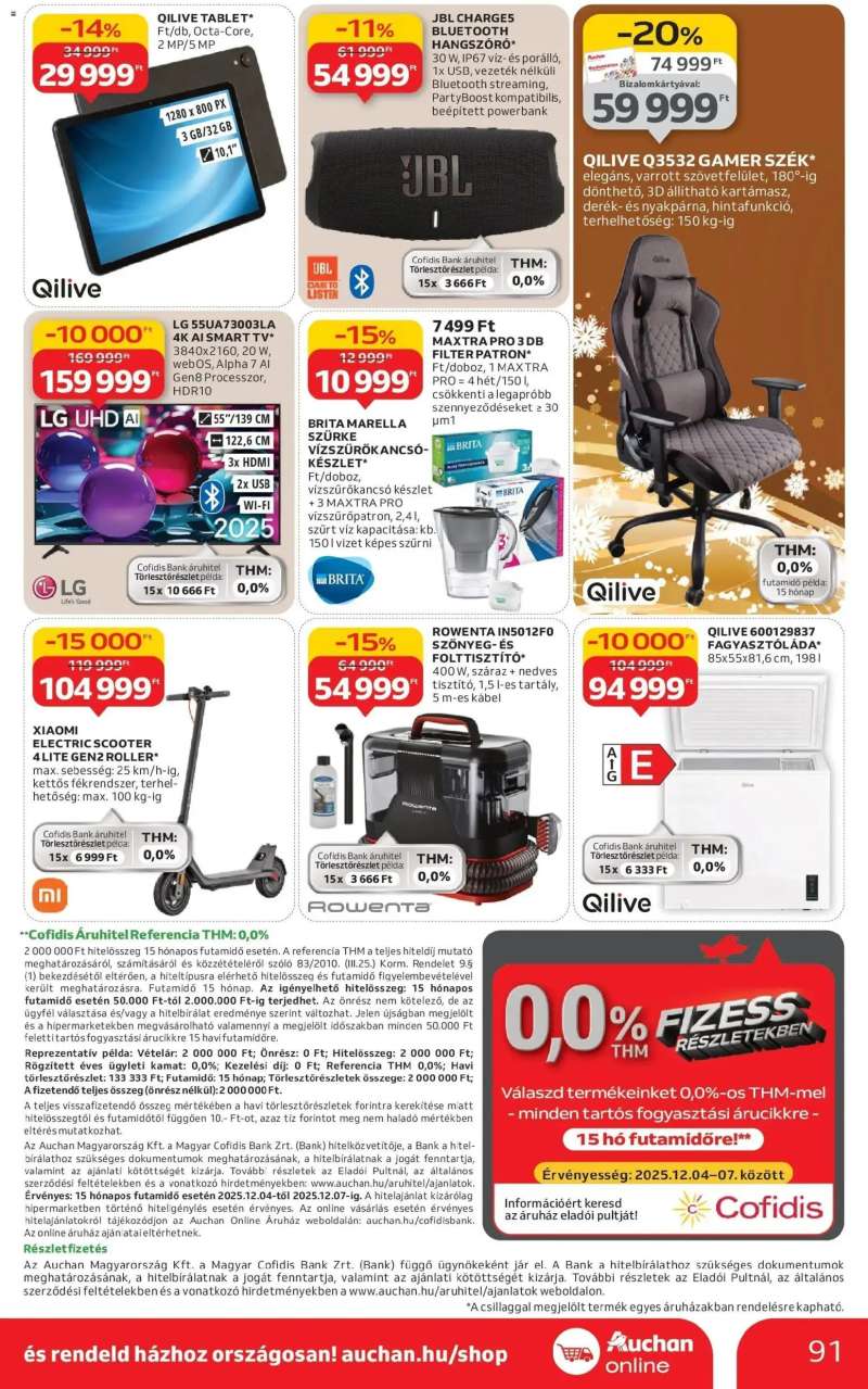 Auchan Auchan újság érvényessége 12.10.-ig 91 oldal