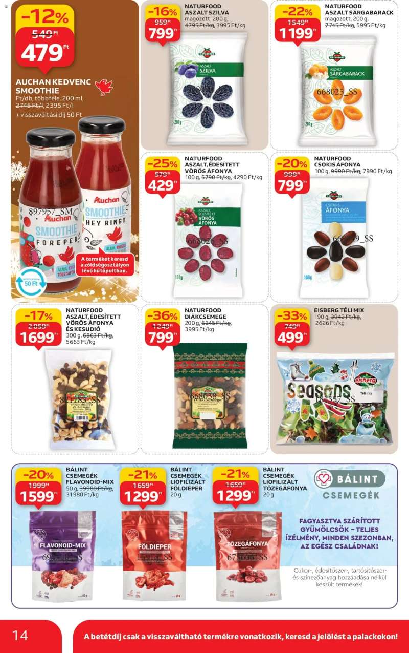 Auchan Akciós újság Auchan 14 oldal