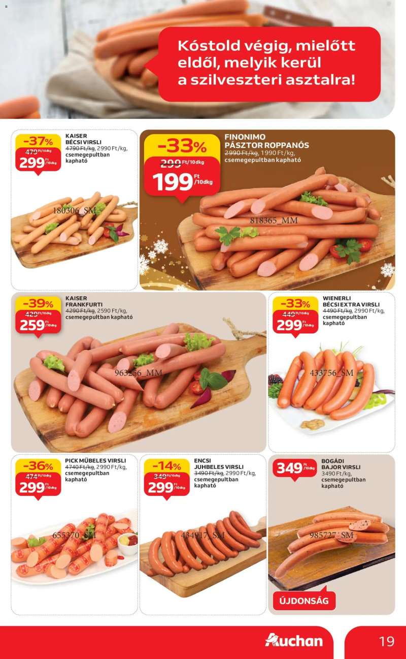 Auchan Akciós újság Auchan 19 oldal