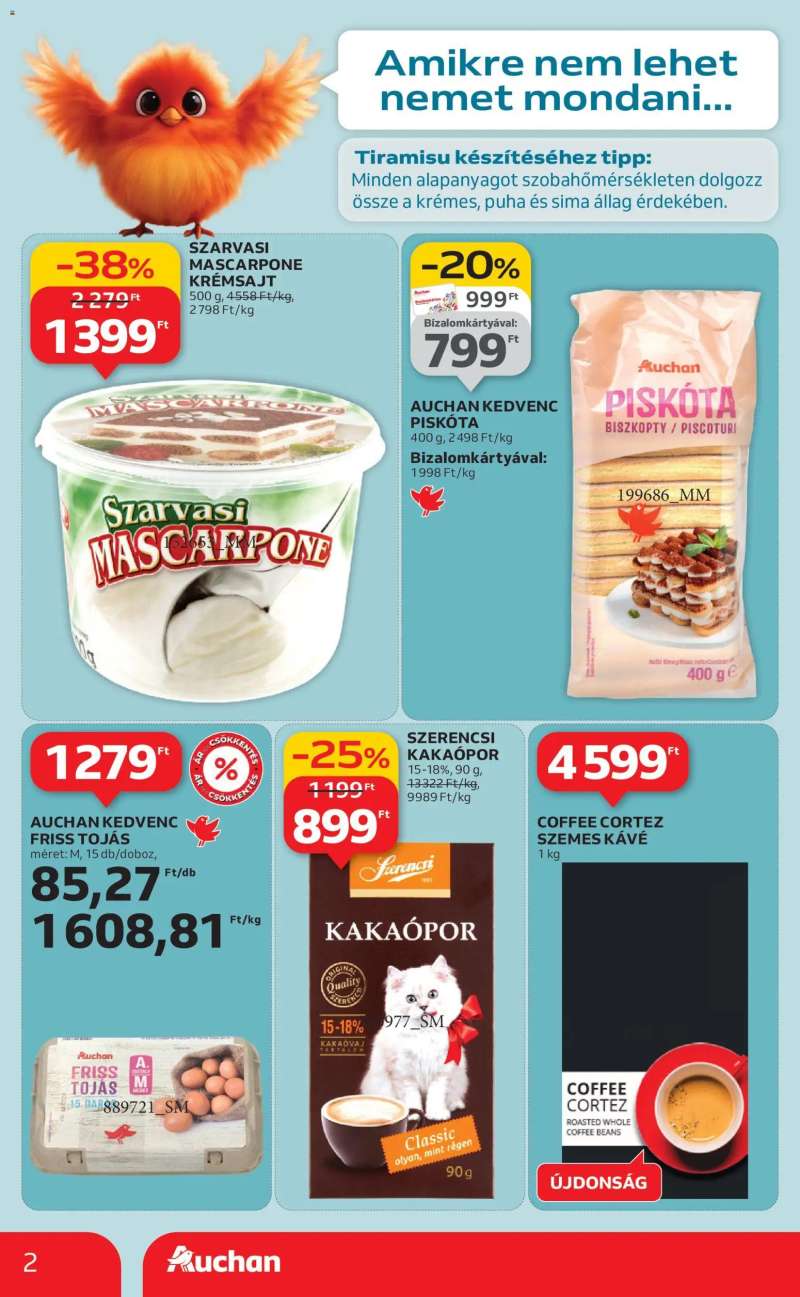 Auchan Akciós újság Auchan 2 oldal