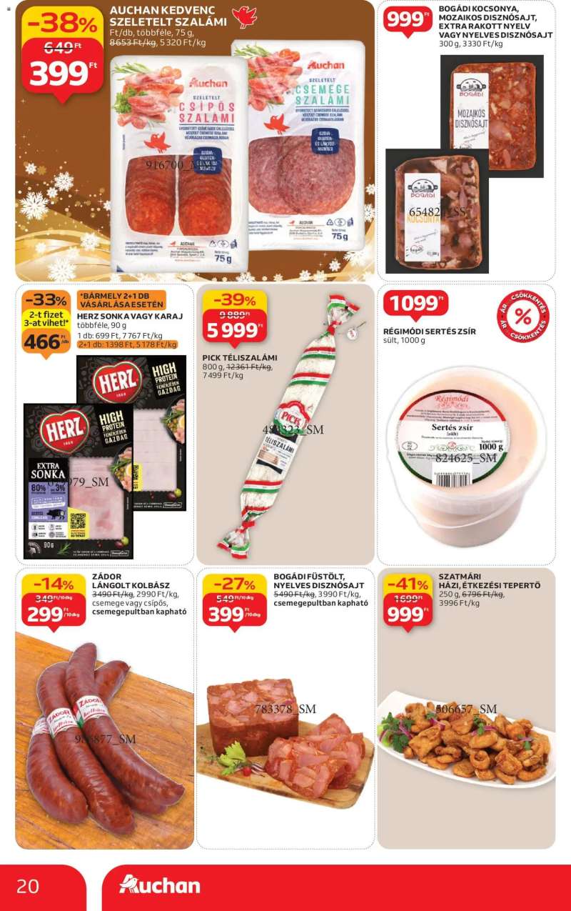 Auchan Akciós újság Auchan 20 oldal