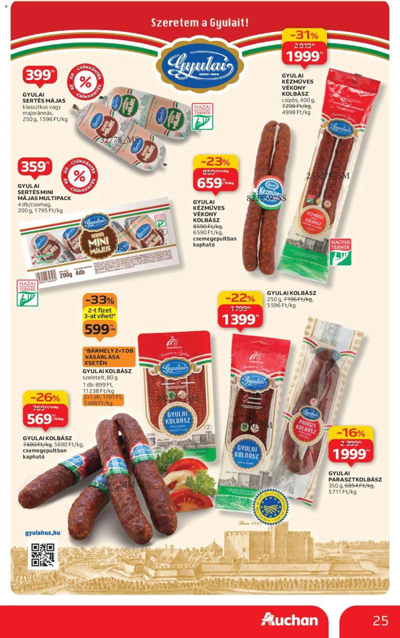 Auchan Akciós újság Auchan 25 oldal