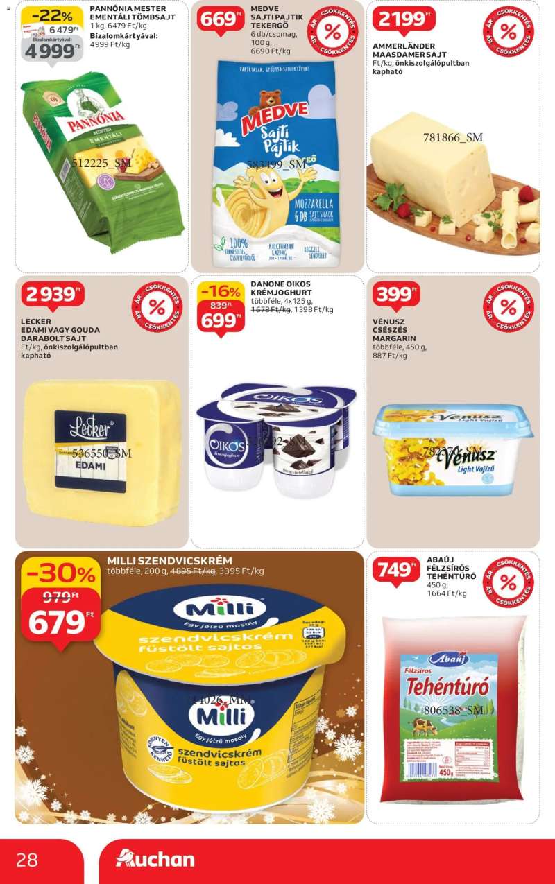 Auchan Akciós újság Auchan 28 oldal