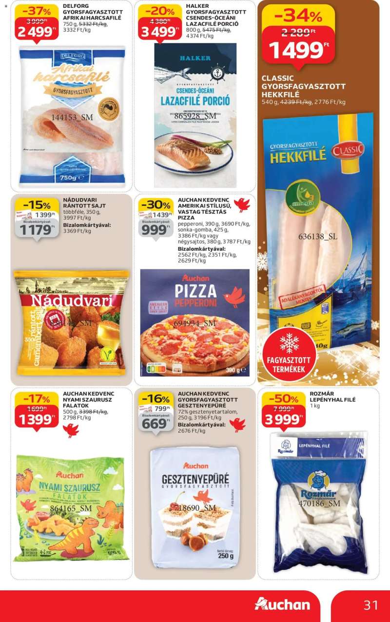 Auchan Akciós újság Auchan 31 oldal