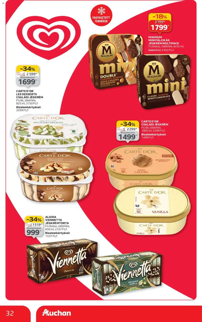 Auchan Akciós újság Auchan 32 oldal