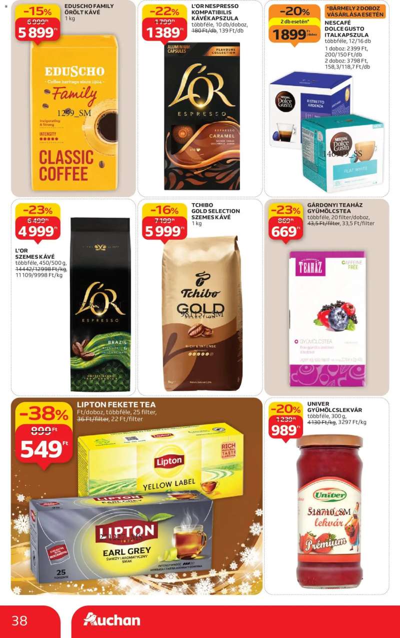 Auchan Akciós újság Auchan 38 oldal