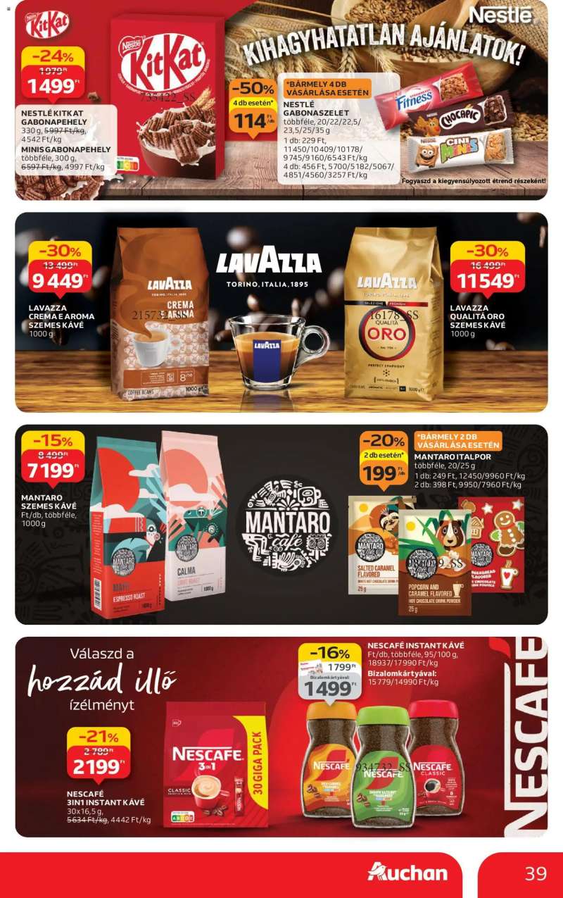 Auchan Akciós újság Auchan 39 oldal
