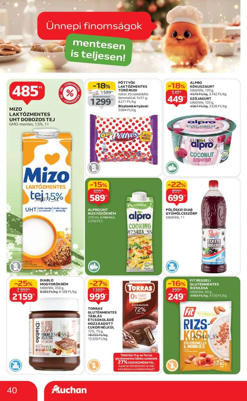 Auchan Akciós újság Auchan 40 oldal