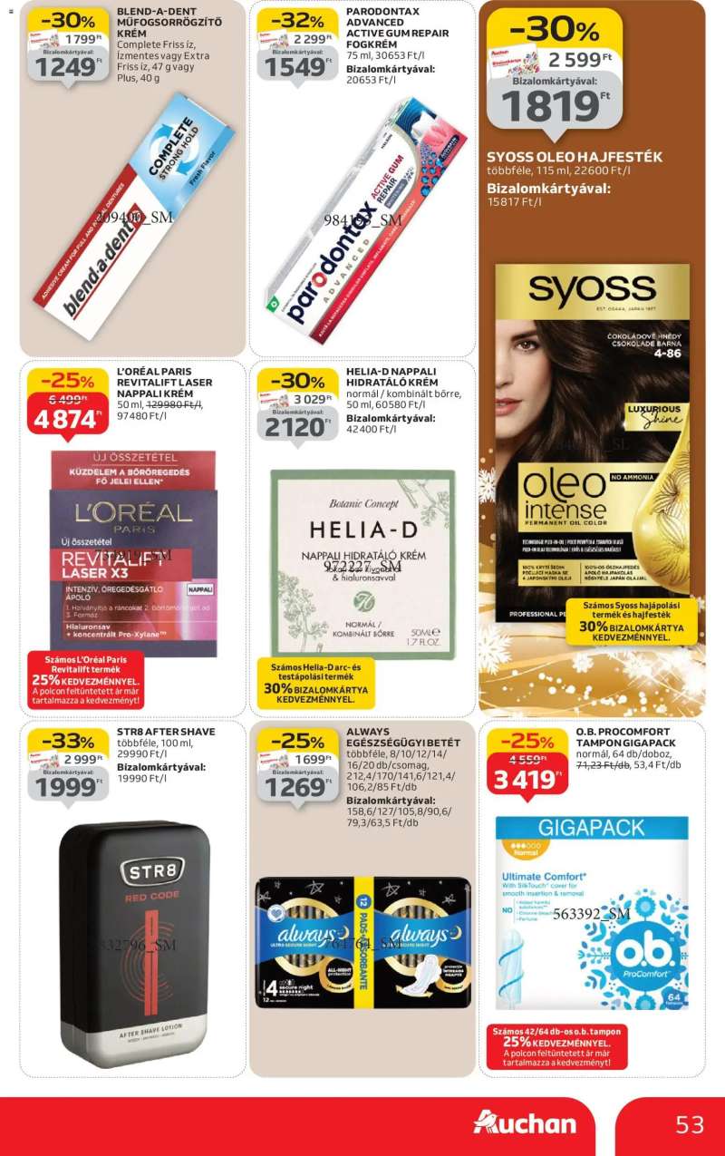 Auchan Akciós újság Auchan 53 oldal