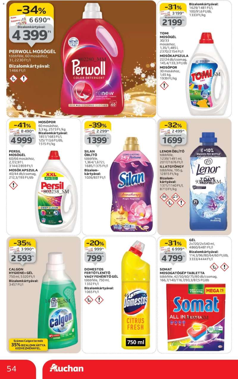 Auchan Akciós újság Auchan 54 oldal