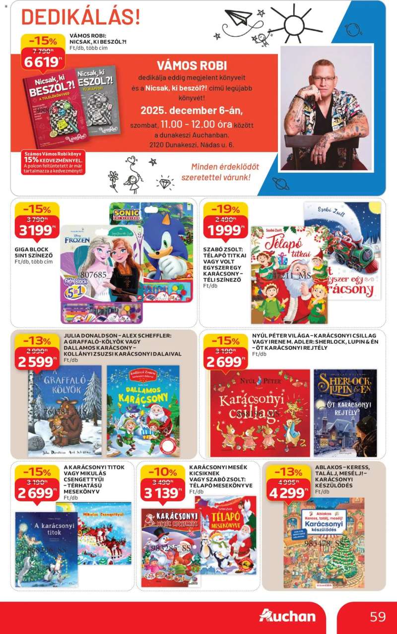 Auchan Akciós újság Auchan 59 oldal