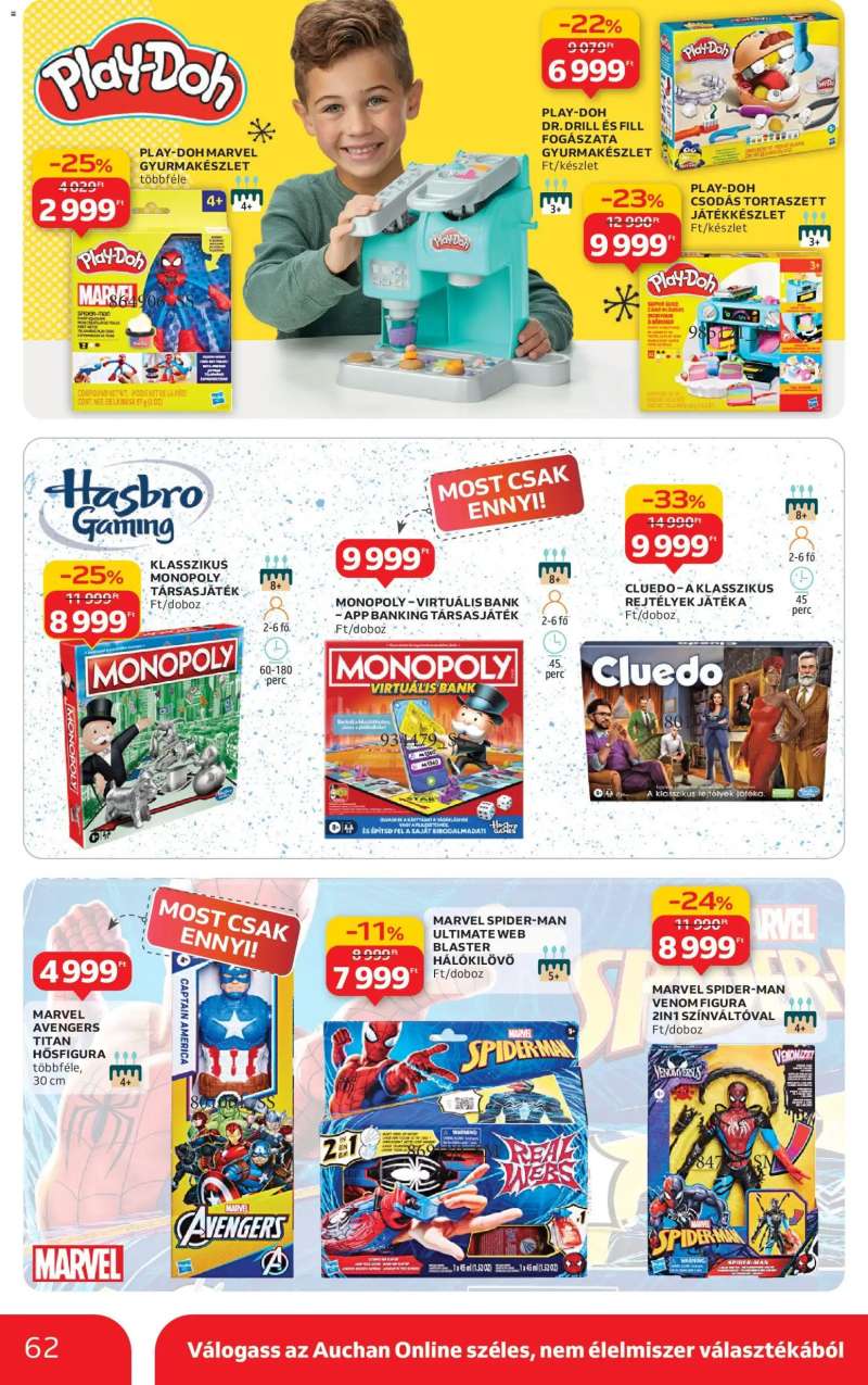 Auchan Akciós újság Auchan 62 oldal
