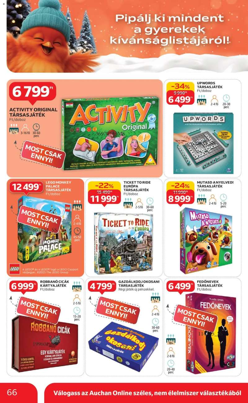 Auchan Akciós újság Auchan 66 oldal