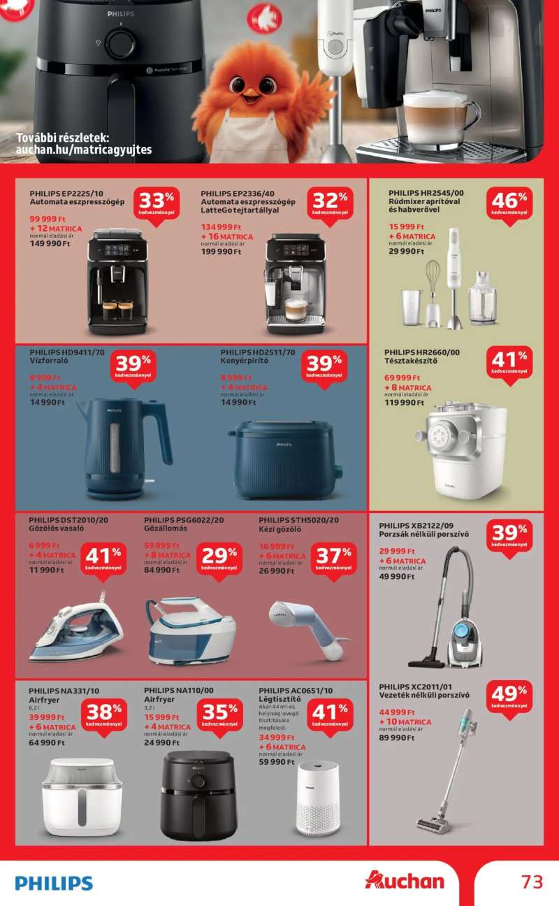 Auchan Akciós újság Auchan 73 oldal