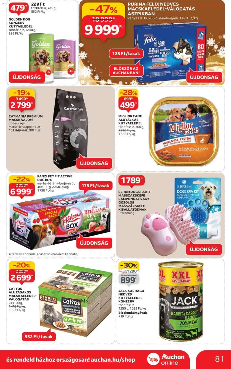 Auchan Akciós újság Auchan 81 oldal