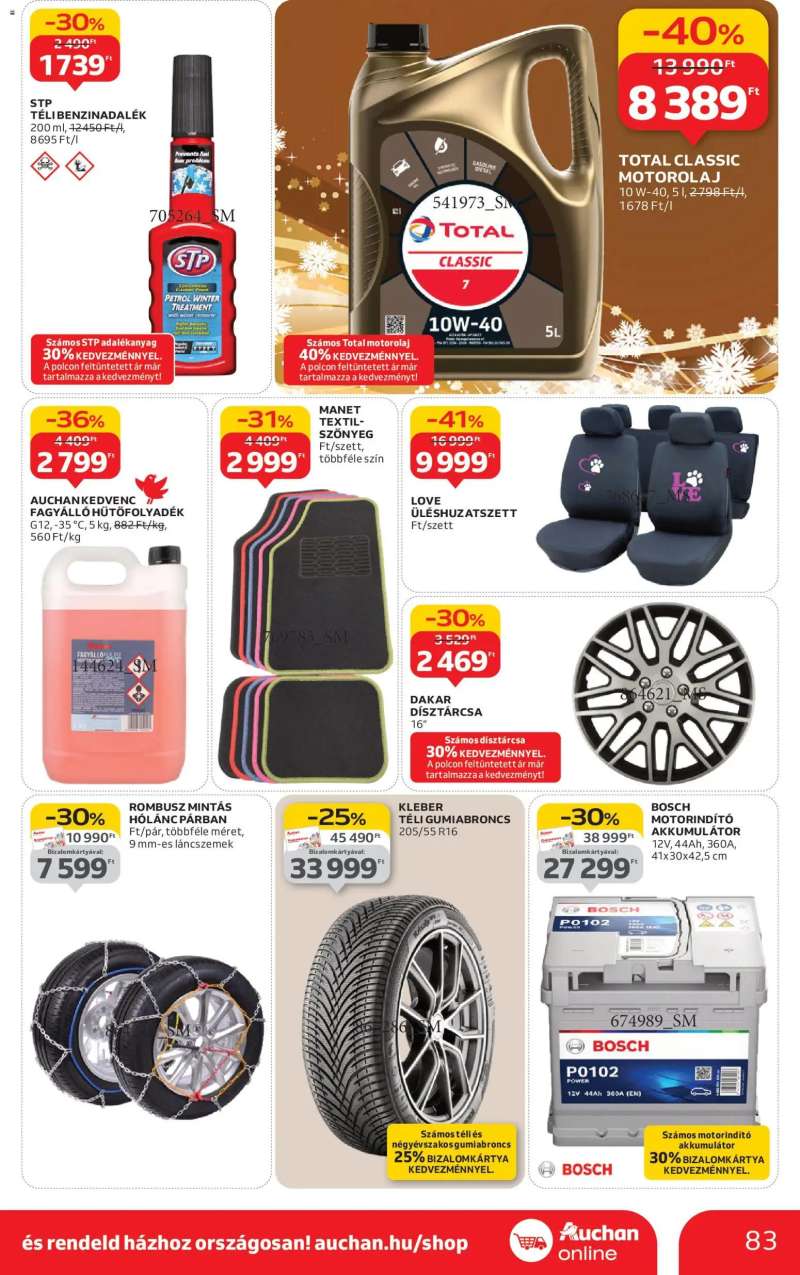 Auchan Akciós újság Auchan 83 oldal