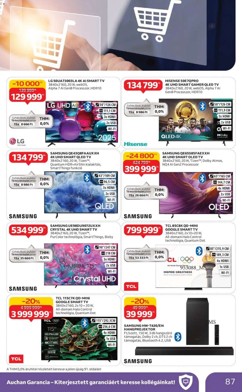Auchan Akciós újság Auchan 87 oldal
