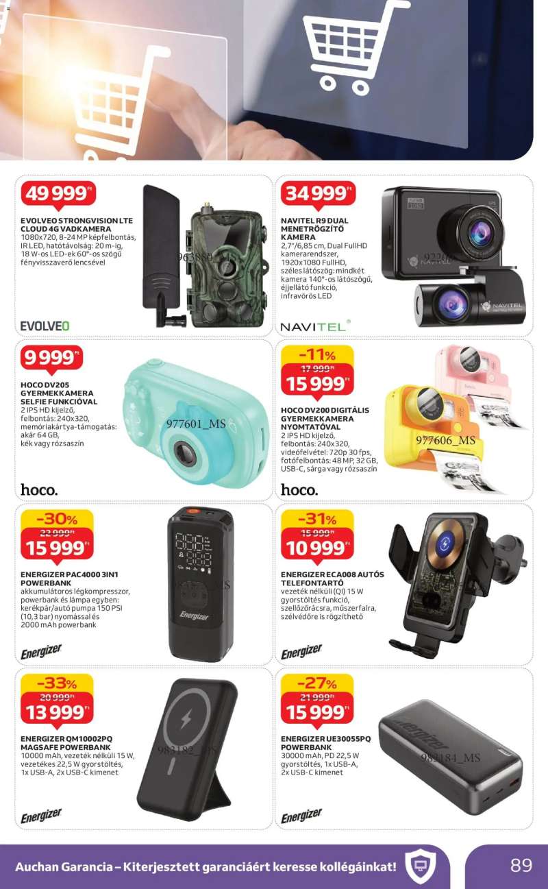 Auchan Akciós újság Auchan 89 oldal