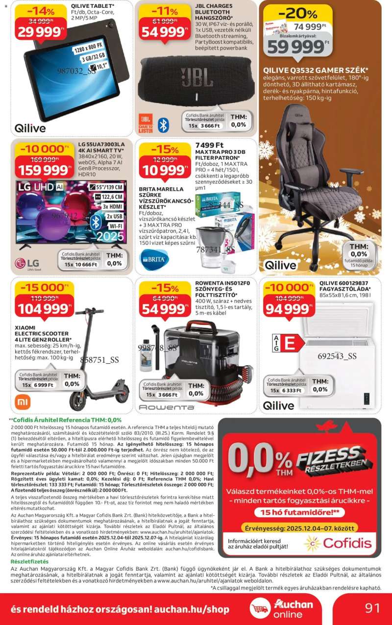 Auchan Akciós újság Auchan 91 oldal