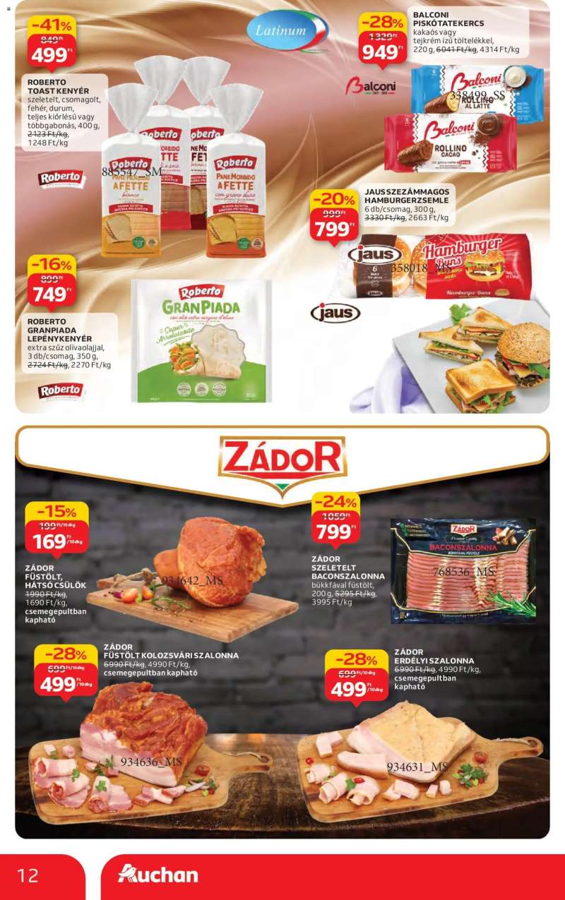 Auchan Akciós újság Auchan 12 oldal