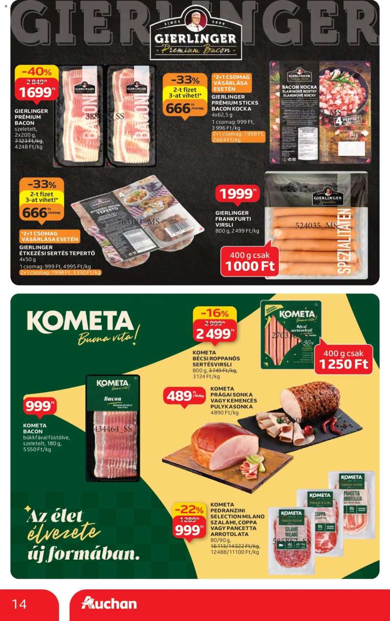 Auchan Akciós újság Auchan 14 oldal